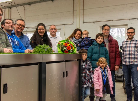 Übergabe 2500. Müllkammerbox